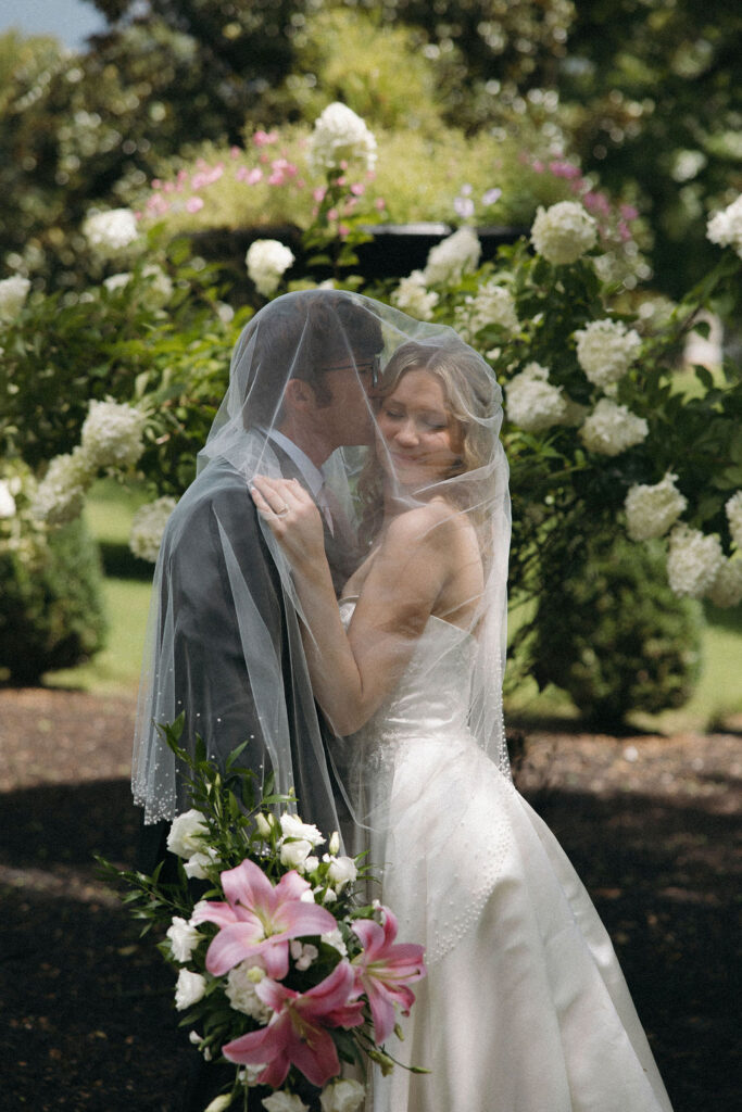 Documentary wedding photography in downtown Bardstown KY.